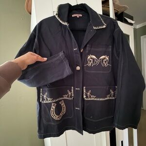 Denim western jacket